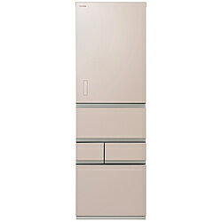 乐天商城 - 【中古】TOSHIBA(東芝) 〔展示品〕 冷蔵庫 VEGETA（ベジータ）GTMシリーズ エクリュゴールド GR-Y450GTM-NS ［幅60cm ／452L ／5ドア ／右開きタイプ］【291-ud】