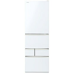 TOSHIBA(東芝) 冷蔵庫 VEGETA（ベジータ）GSHシリーズ グランホワイト GR-A470GSH(EW) ［60cm /465L /5ドア /右開きタイプ］【基本設置料金セット】 GRA470GSHEW 【お届け日時指定不可】