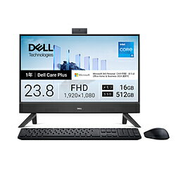 SONY - DELL(デル) AD47-GHM3BC モニター一体型デスクトップPC Dell 24(EC24250) ダークシャドウグレー ［23.8型 /Windows11 Home /intel Core i5 /メモリ：16GB /SSD：512GB /M365 (24か月) or Office 選択可能 /2026年春モデル］ AD47GHM3BC
