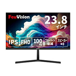FEUVISION PCモニター エントリーシリーズ FSID24BF0SI ブラック EW-FSID24BF0SI ［23.8型 /フルHD(1920×1080) /ワイド /100Hz］ EWFSID24BF0SI