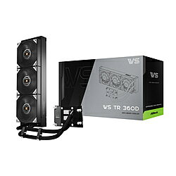 ASRock(アスロック) 水冷CPUクーラー 120mmファンx3 [sTR5/SP6/sWRX9/sWRX8/sTRX4/TR4/SP3] WS TR 360D WSTR360D 【864】