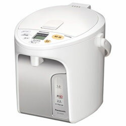 【中古】Panasonic(パナソニック) 〔展示品〕 電気ポット ホワイト NC-HU224 ［蒸気レス／蒸気セーブ機能なし］【291-ud】