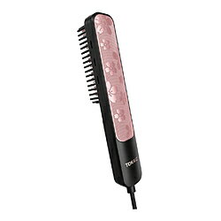 TOKAIZ ヒートブラシ ストレート ヘアアイロン 国内・海外対応 2億プラズマ マイナスイオン 3段階温度調節（130℃/170℃/210℃） THB-P01