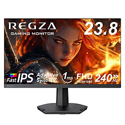 REGZA（レグザ） RM-G245R ゲーミングモニター ［23.8型 /フルHD(1920×1080) /ワイド /240Hz］ RMG245R