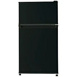 【中古】ORIGINAL BASIC 〔展示品〕 冷蔵庫 ブラック BR-87A-K ［幅45.2c ...