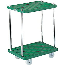 トラスコ中山 MP-602 TRUSCO 樹脂製台車 ルートバン2段式 600X400 MP602