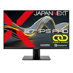 JAPANNEXT PCモニター JN-IPS27F-D ［27型 /フルHD(1920×1080) /ワイド /100Hz］ JNIPS27FD