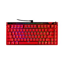 ASUS(エイスース) ゲーミングキーボード(ラピッドトリガー対応) ROG Falchion Ace 75 HE(ROG HFX V2X・英語配列) レッド ROG/FALCHION/75HE/HFX2X/RD ［有線 /英語配列 /磁気スイッチ］ ROGFAL75HEHFX2XRD