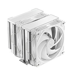 DEEPCOOL CPUクーラー 120mmファンx2 [LGA1851/1700・AM5/AM4] AG620 G2 ホワイト R-AG620-WHNPMG2-G RAG620WHNPMG2G