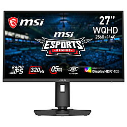 MSI(エムエスアイ) MAG 274QPF X32 ゲーミングモニター ［27型 /WQHD(2560×1440） /ワイド /320Hz］ MAG274QPFX32