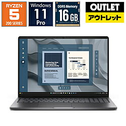 DELL(デル) ノートPC Dell Pro 16 NBLA144-003N1 [16.0型 /Windows11 Pro /AMD Ryzen 5 /メモリ：16GB /SSD：512GB]【生産完了品】 NBLA144003N1 [振込不可]