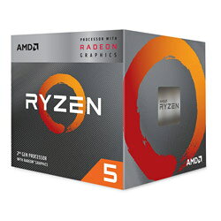 AMD(エーエムディー) 〔CPU〕AMD Ryzen 5 3400G With Wraith Stealth cooler (4C8T3.7Hz65W) BOX YD3400C5FHSBX ［AMD /Socket AM4 /グラフィックス搭載］