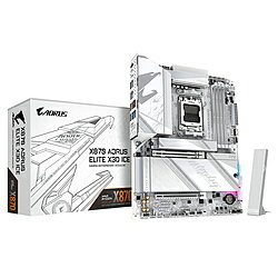 GIGABYTE(ギガバイト) マザーボード(Socket AM5) X870 AORUS ELITE X3D ICE ホワイト X870 A ELITE X ICE ［ATX］ X870AELITEXICE 【sof001】 [振込不可] [代引不可]