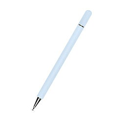 ■キャップが吸い付く！2WAYタッチペンペン先は導電繊維と透明ディスクの2WAY仕様。マグネットでキャップを吸着でき、充電不要でいつでもお好きなときにお使いいただけます。■便利なマグネットキャップマグネット内蔵でさっと外せてぱちっと付けられます。両方のペン先に装着でき、持ち運び時はペン先を守りながら、使用中はペン先に装着できるので紛失を予防できます。■滑らかな描き心地の導電繊維金属やカーボンなどで作られた特殊な繊維で、画面を滑るようにスムーズな操作が可能です。タッチ時にカチカチと音がしないため静かな場所でもお使いいただけます。■狙ってタッチしやすい透明ディスク透明なディスクでどこをタッチするか、どのくらい線を引くかなどの操作がしやすいペン先です。するするとした書き心地で繊細なタッチ操作ができます。■ペン先の替え芯が付属導電繊維と透明ディスクの替え芯を各1個ずつ同梱しています。替え芯の交換方法は取扱説明書に掲載しているため、タッチペンを初めて購入される方にもおすすめです。サイズ(長さ×直径)mm約 144mmxφ9mm重量(g)約 13g電源方法静電容量式素材本体：アルミニウム、磁石、銅ペン先：ABS、シリコン、導電繊維、銅付属品［付属品］交換用ペン先（透明ディスク、導電繊維）取扱説明書（保証書付）［保証期間］初期不良のみ交換対応仕様1［対応機器］iPhone、iPad、各種スマートフォン・タブレット※すべての機器での動作を保証するものではありません。［対応タッチパネル方式］静電容量方式※筆圧感知は非対応です。※パームリジェクションは非対応です。キャップが吸い付く！2WAYタッチペンペン先は導電繊維と透明ディスクの2WAY仕様。マグネットでキャップを吸着でき、充電不要でいつでもお好きなときにお使いいただけます。