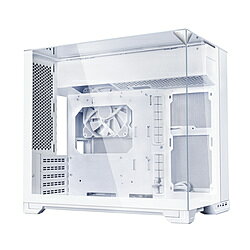 LIANLI PCケース [Micro ATX /Mini-ITX] O11 Vision-M ホワイト O11VMW O11VMW 【864】
