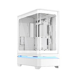 ASUS(エイスース) PCケース [ATX /Micro ATX /Mini-ITX] Prime AP304 ホワイト PRIME/AP304/TG/WHITE PRIMEAP304TGWHITE