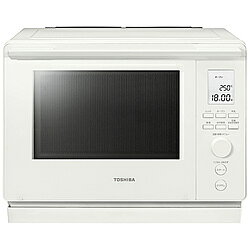 〔中古品〕〔商品ランクA〕〔付属品〕説明書、角皿〔メーカー〕TOSHIBA(東芝) 〔ジャンル〕スチームオーブンレンジ 〔本体重量〕約18kg 〔容量〕30L 〔レンジ出力〕1000W(短時間高出力機能最大3分。その後自動で600Wに切替 / 600W・500W連続、200W相当、100W相当 〔解凍〕有 〔自動メニュー数〕98 〔消費電力〕電子レンジ：1430W、ヒーター加熱：1350W、オーブン：1350W、グリル：1000W 〔年間消費電力量〕76.3kWh/年 〔仕様1〕センサー： ハイアングル赤外線センサー、温度センサー 〔仕様2〕コーティング： 遠赤・脱臭ブラックコート(庫内まるごと遠赤) 〔仕様3〕コードの長さ：1.4mこちらの商品は、当社各販売サイトでも販売しております。ご注文後に売り切れの際はキャンセルさせていただきます。あらかじめご了承ください。上下ヒーター式のスタンダードモデル※表示されている商品写真は、新品時のものです。実際のお届け品とは異なります。ページ下部の商品説明もご確認ください。