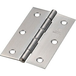 トラスコ中山 ステンレス製中厚蝶番 ナイロンリング入 全長89mm ST999NR89HL ST999NR89HL