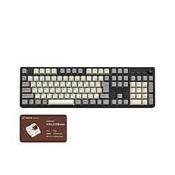 IKBC IK-CD108HBPLS-G/BR フルサイズワイヤレスメカニカルキーボード CD108HB+(GateonGPRO Brown / 日本語配列) ブラック IK-CD108HBPLS-G/BR IK-CD108HBPLS-G/BR