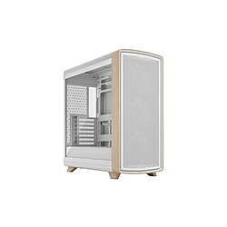 FRACTAL DESIGN(フラクタルデザイン) PCケース [ATX /Micro ATX /Extended ATX /Mini-ITX] Summit Chalk White TG Clear Tint チョークホワイト FD-C-SUM1A-02 FDCSUM1A02