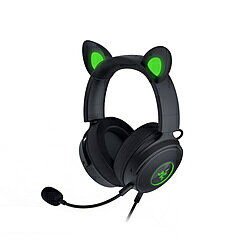 RAZER(レイザー) RZ04-04510100-R3M1 Kraken Kitty V2 Pro -Wired RGB Headset with Interchangeable Ears - Black - FRML Packaging ［USB /両耳 /ヘッドバンドタイプ］ RZ0404510100R3M1 【sof001】 [振込不可] [代引不可]