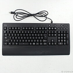 〔中古品〕〔商品ランクB〕〔欠品〕取扱説明書〔メーカー〕logicool(ロジクール) 〔ジャンル〕PCオプション 〔種類〕ゲーミングキーボード 〔特徴1〕ロジクール独自のMech-Domeキーはメンブレン方式ならではのソフトな打鍵感と静かな操作音を生かしながら、標準的なキーボードの最大4倍とメカニカルキーボード並みの反応速度を実現しています。 〔インターフェース〕USB 〔発売時期〕20210514こちらの商品は、当社各販売サイトでも販売しております。ご注文後に売り切れの際はキャンセルさせていただきます。あらかじめご了承ください。耐水・耐久性に優れた有線ゲーミングキーボード「G213」リニューアル※画像は実際の商品です。ページ下部の商品説明もご確認ください。