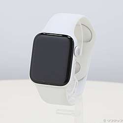 Apple(アップル) Apple Watch Series 5 GPS 40mm シルバーアルミニウムケース ホワイトスポーツバンド