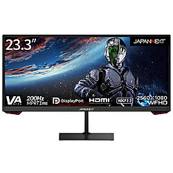 【中古】JAPANNEXT 〔展示品〕 ゲーミングモニター JN-VG233WFHD200【291-ud】