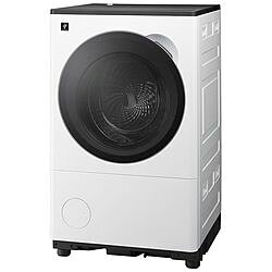 【関東/関西指定エリア　送料/標準設置/引取り無料】シャープ　ES-8XS1-WR　ドラム式洗濯乾燥機　洗濯8kg/乾燥4kg　 右開き　ラスターホワイト　SHARP　*