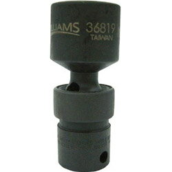 スナップオンツールズ WILLIAMS 3／8ドライブ ユニバーサルソケット 6角 17mm インパク JHW36817 JHW36817