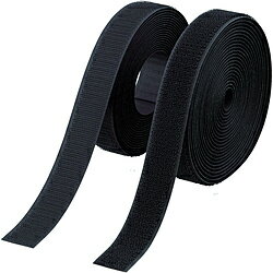 トラスコ中山 マジックテープ 縫製タイプ 50mmX5m 黒 TMSH505BK TMSH505BK