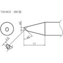 白光 白光 こて先/2BC型 T33-BC2 T33BC2