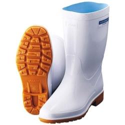 アサヒシューズ アサヒ 抗菌長靴 クリーンセーフ300 ホワイト 23cm ＜SNG3702＞ SNG3702