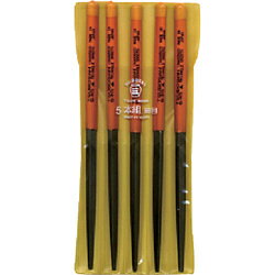 ツボサン SA005-03 ツボサン 組ヤスリ 5本組 三角 細目 SA00503