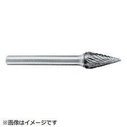 スティング 超硬バーシャンク径6ミリ(円錐型)シングルカット(刃径:9.5) SB5C04S SB5C04S