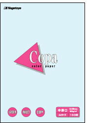 長門屋商店 ナ-1210 カラーペーパーCopa（コパ）中厚口 A3 水 100枚