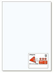 長門屋商店 “カラーペーパー” 特厚口 白 （A5サイズ・50枚）　ナ-5401