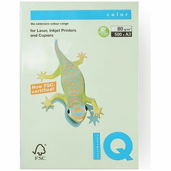 伊東屋 バイオトップカラー グリーン （A3／80g・500枚）　BT605 BT605