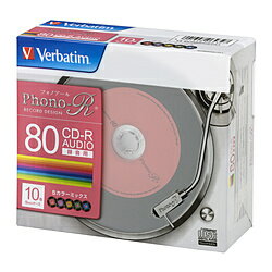 VERBATIMJAPAN MUR80PHS10V1 (録音用CD-R(Phono-R)/24倍速対応/10枚) MUR80PHS10V1 VERBATIMJAPAN MUR80PHS10V1 (録音用CD-R(Phono-R)/24倍速対応/10枚) MUR80PHS10V1
