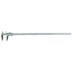 ■従来品のM60（1.3kg）・M100（3.5kg）に比べて軽量・安価です。■価格も安価になりました。【用途】・段差測定・外側測定・内側測定に。【仕様】・測定範囲（mm）： 0～600・最小表示（mm）： 0.05・最大許容誤差（mm）： ±0.15・外側用ジョウ（mm）： 64.2・内側用ジョウ（mm）： 22・デプスバー： 無・全長（mm）： 800・メーカーコード： 110501【材質／仕上】・ステンレス（SUS420J2）従来品のM60（1.3kg）・M100（3.5kg）に比べて軽量・安価です。