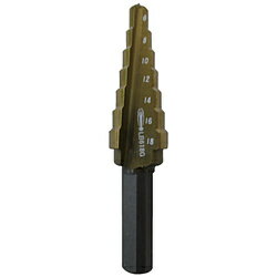 乐天商城 - ロブテックス ステージドリル　コーティング　7段　軸径10mm　LB618G LB618G