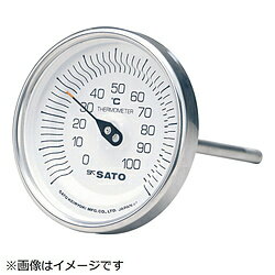 ■ケース、ねじ、感温部の材質がすべてステンレス（SUS304）ですので、防錆、防食に優れています。【用途】・測定対象： 液体・空気。【仕様】・測定温度範囲（℃）： 0～200・温度最小表示（℃）： 5・感温部長さ（mm）： 100・測定精度： ±1目盛・測定対象： 液体・外径： 103mm・感温部径： 8mmケース、ねじ、感温部の材質がすべてステンレス（SUS304）ですので、防錆、防食に優れています。