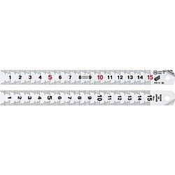 Measurement Tools - 新潟精機 キャッチアップスケール快段目盛 15cm CU15KD CU15KD