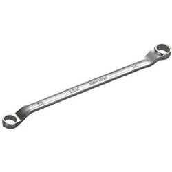 京都機械工具 45度×6度ロングめがねレンチ10×12mm M51012 M51012