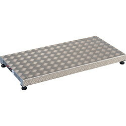 トラスコ中山 低床用アルミ製ステップ 900X450XH90～120 TFS0945AL TFS0945AL...