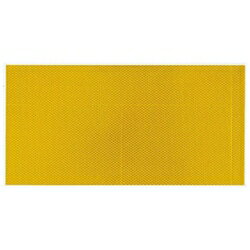 トラスコ中山 超高輝度反射シート プリズム型 455mmX227mm 黄 HS4522P HS4522P