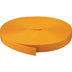 トラスコ中山 PPベルト幅30mmX長さ50m 黄 PPB3050 PPB3050