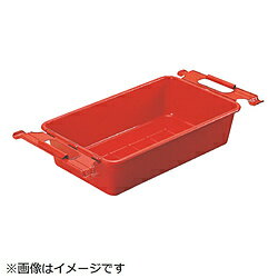 トラスコ中山 取手付パーツBOX 有効内寸350X260X118 レッド M5 M5