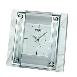 SEIKO 置き時計 白大理石 QK737W QK737W SEIKO 置き時計 白大理石 QK737W QK737W