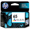 hp(エイチピー) N9K01AA 純正プリンターインク 65 3色カラー N9K01AA